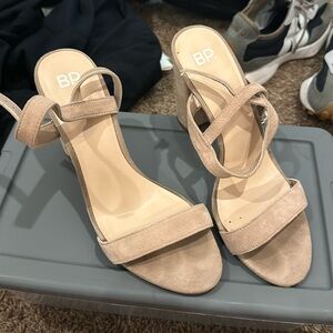 BP nude heels